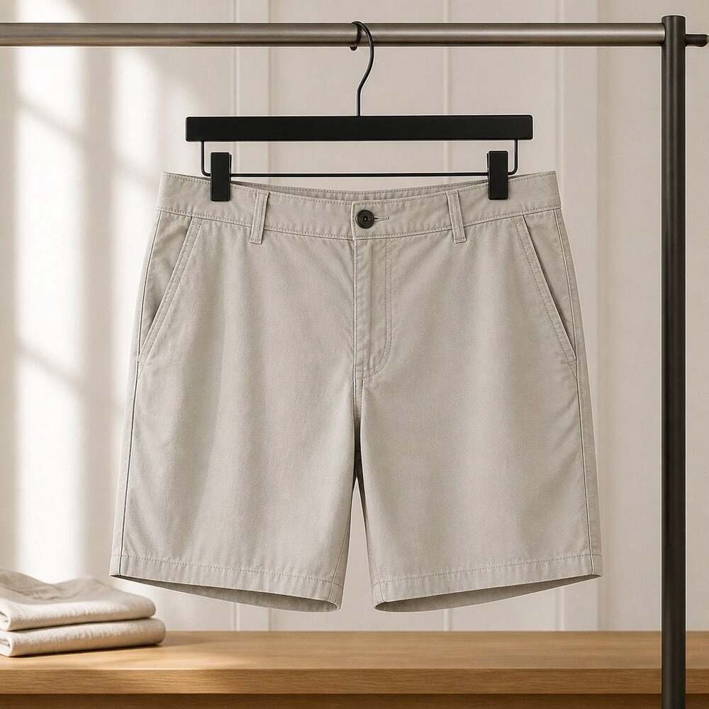 Aerie Khaki Chino Shorts Size 12 #450